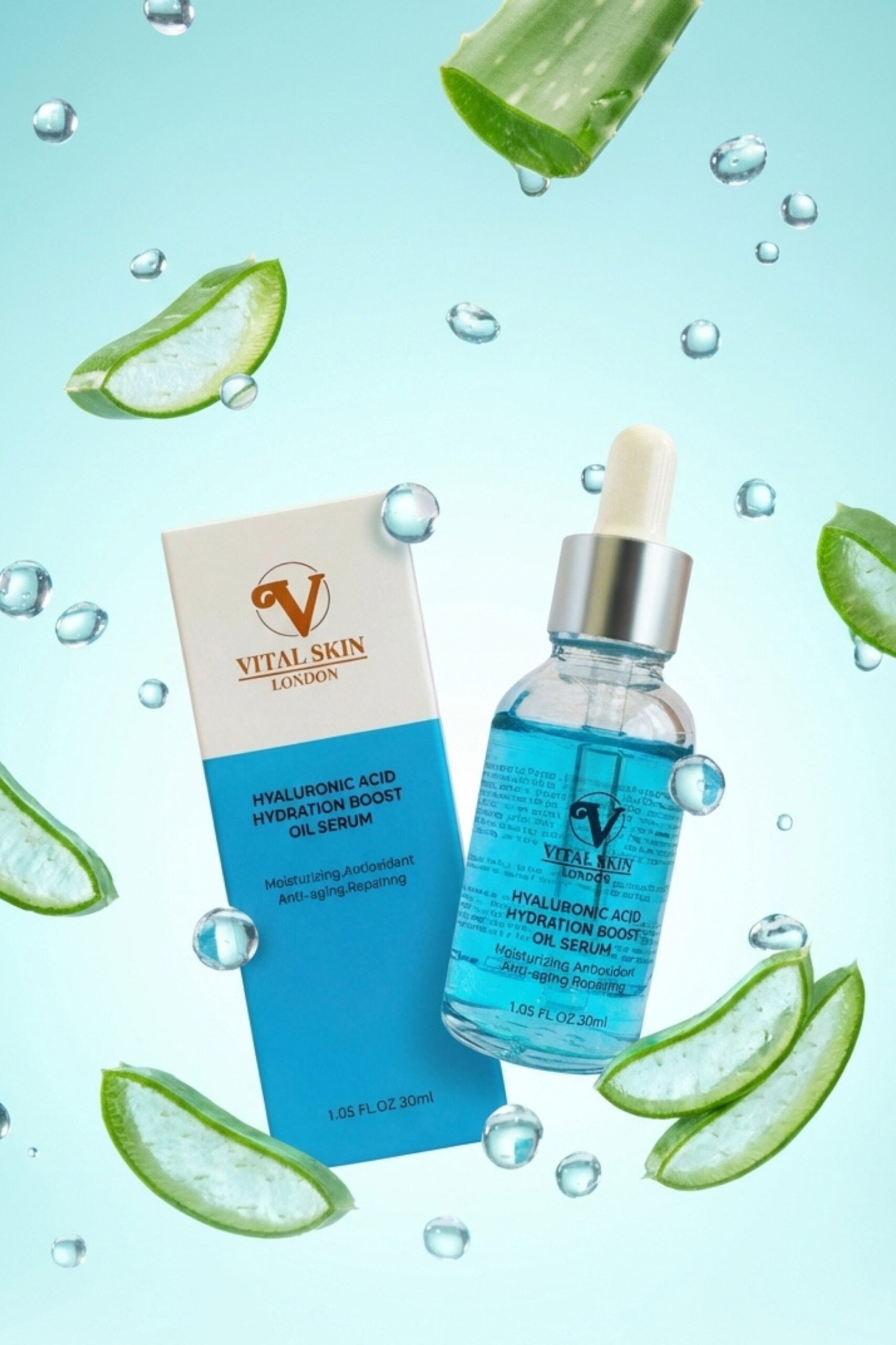 Hyaluronic Acid Oil Serum for Skin Hydration - Imagen 4