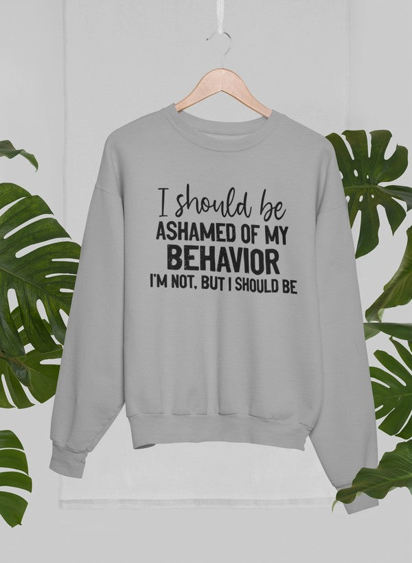 My Behavior Sweat Shirt - Imagen 25